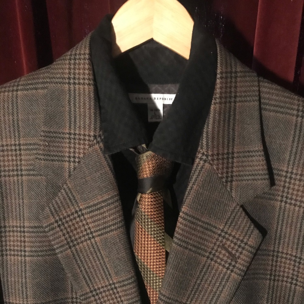 Vintage 2 Button Green Wool Valentino Blazer